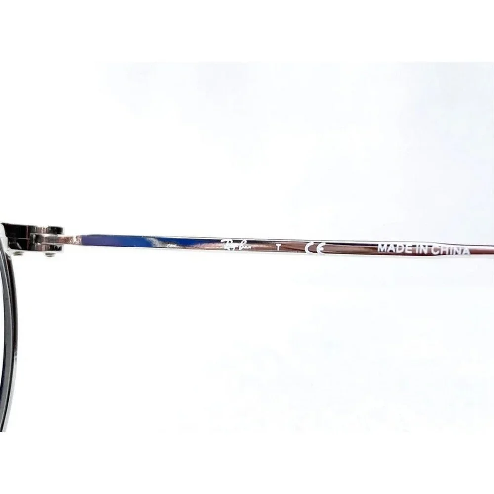 RAYBAN Unisex Eyeglasses RX3747V-2501 Silver 47-21-140